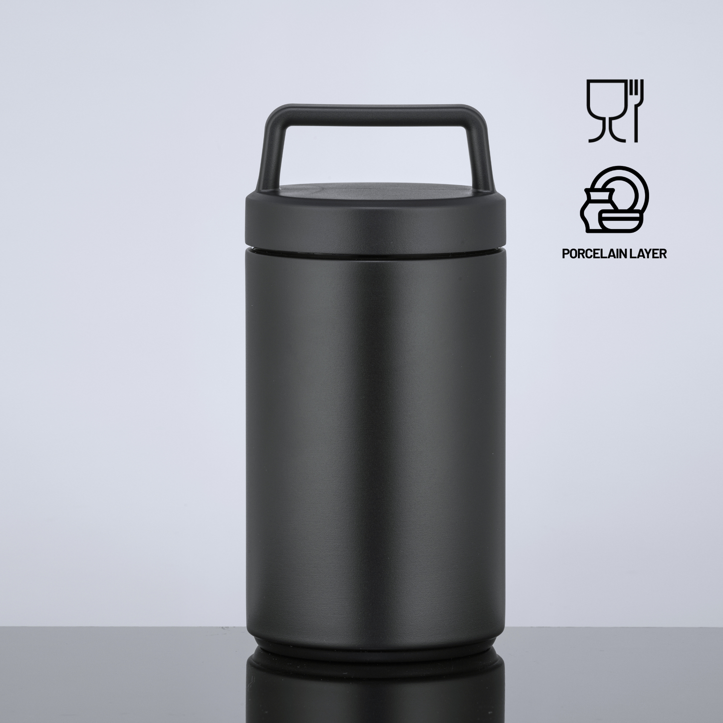 Colorissimo Nordic eristetty posliininen ruokatermos 800 ml. Alk. 20kpl. 1-väripainatuksella