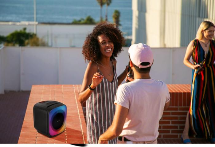Prixton Jaia 40 W:n Bluetooth-karaokekaiutin – juhlan sydän