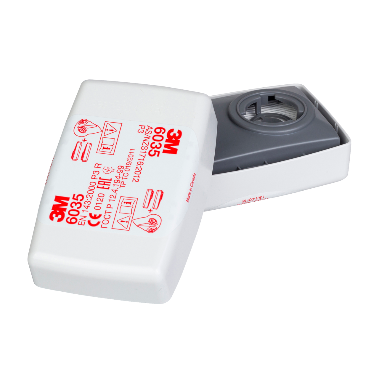 3M™ hiukkassuodatin P3 R, 6035.