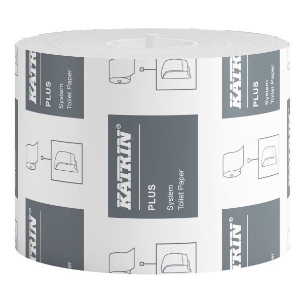 Katrin Plus System Wc-paperi 680, 2-kerroksinen, valkoinen – 36 rll/ltk