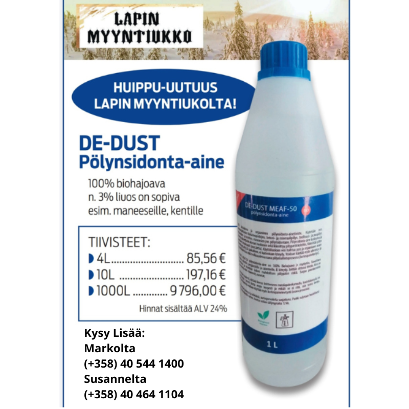 DE-DUST MEAF-050 Pölynsidonta aine tiiviste