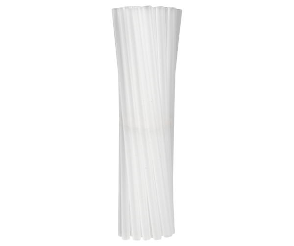 GASTRO muovipilli 24cm Ø8mm musta tai kirkas PP uudelleenkäytettävä 2500kpl