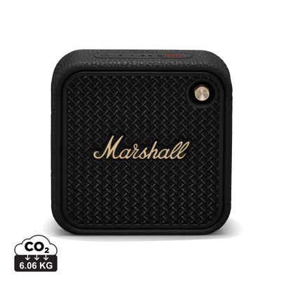 Marshall Willen II kannettava Bluetooth-kaiutin alk. 10kpl. merkkauksella