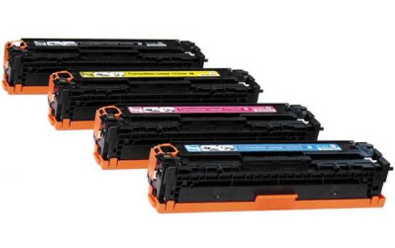 HP Tarvikekasetti CC532A/CE412A/CF382A/Canon 718 Yellow