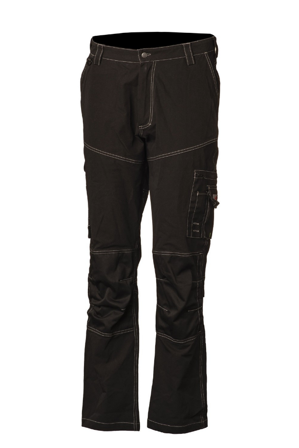 Puuvillaiset Priha Stretch reisitaskuhousut 4354