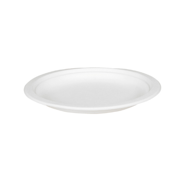 GASTRO kuitulautanen 18cm biohajoava valkoinen 1000kpl