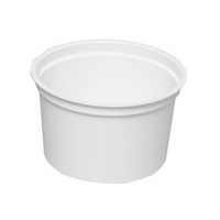 ABENA näytepurkki 300ml valkoinen PP 1000kpl.