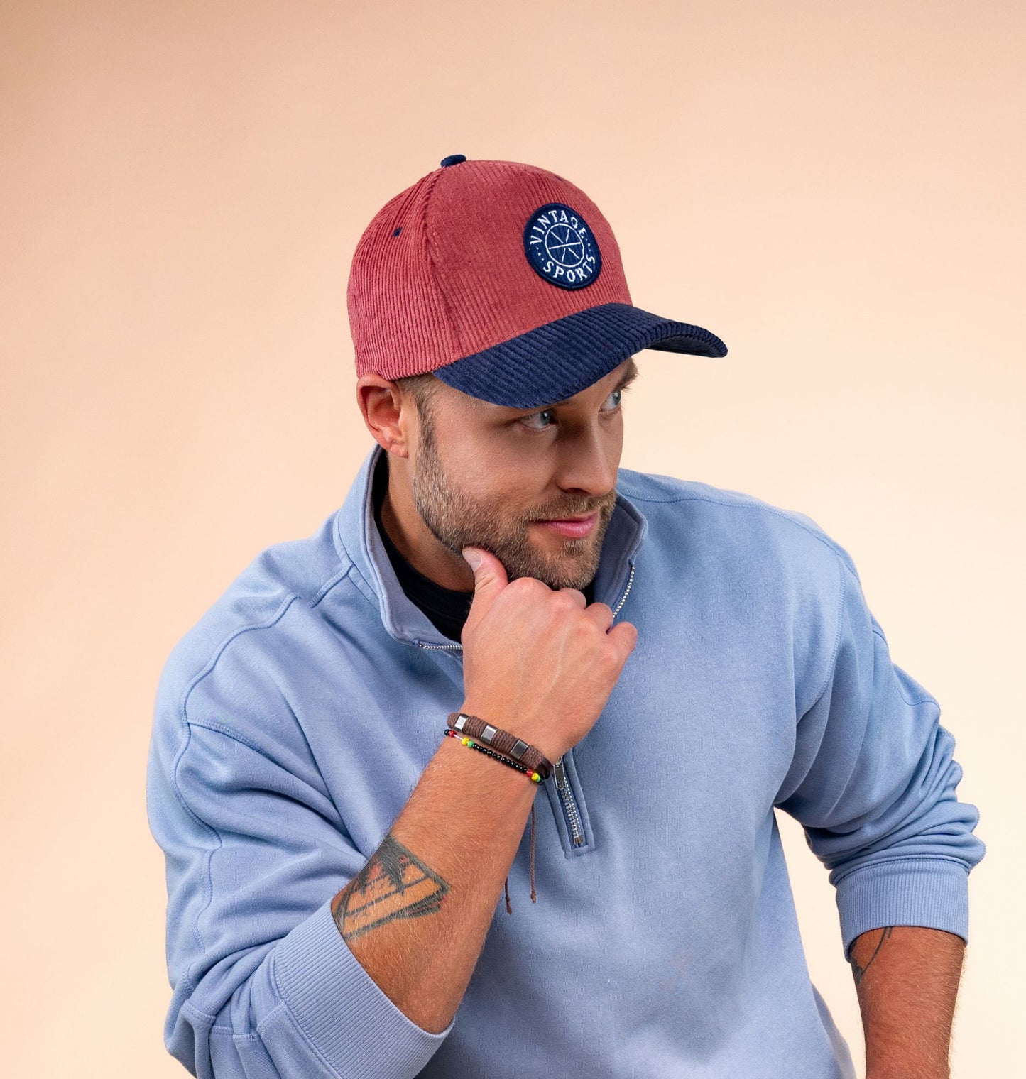 Corduroy lippis yrityksille – 5-paneeli snapback vakosametti. Alkaen 144 kpl.