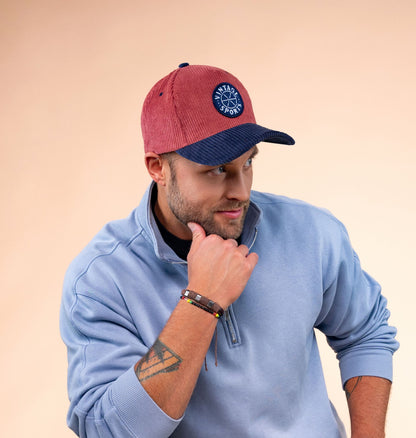 Corduroy lippis yrityksille – 5-paneeli snapback vakosametti. Alkaen 144 kpl.