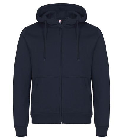 Clique Miami Hoody Full Zip, unisex. 4 väriä.