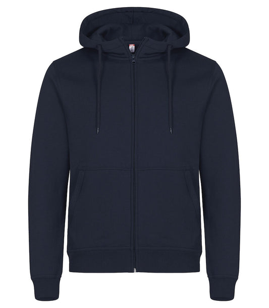Clique Miami Hoody Full Zip, unisex. 4 väriä.