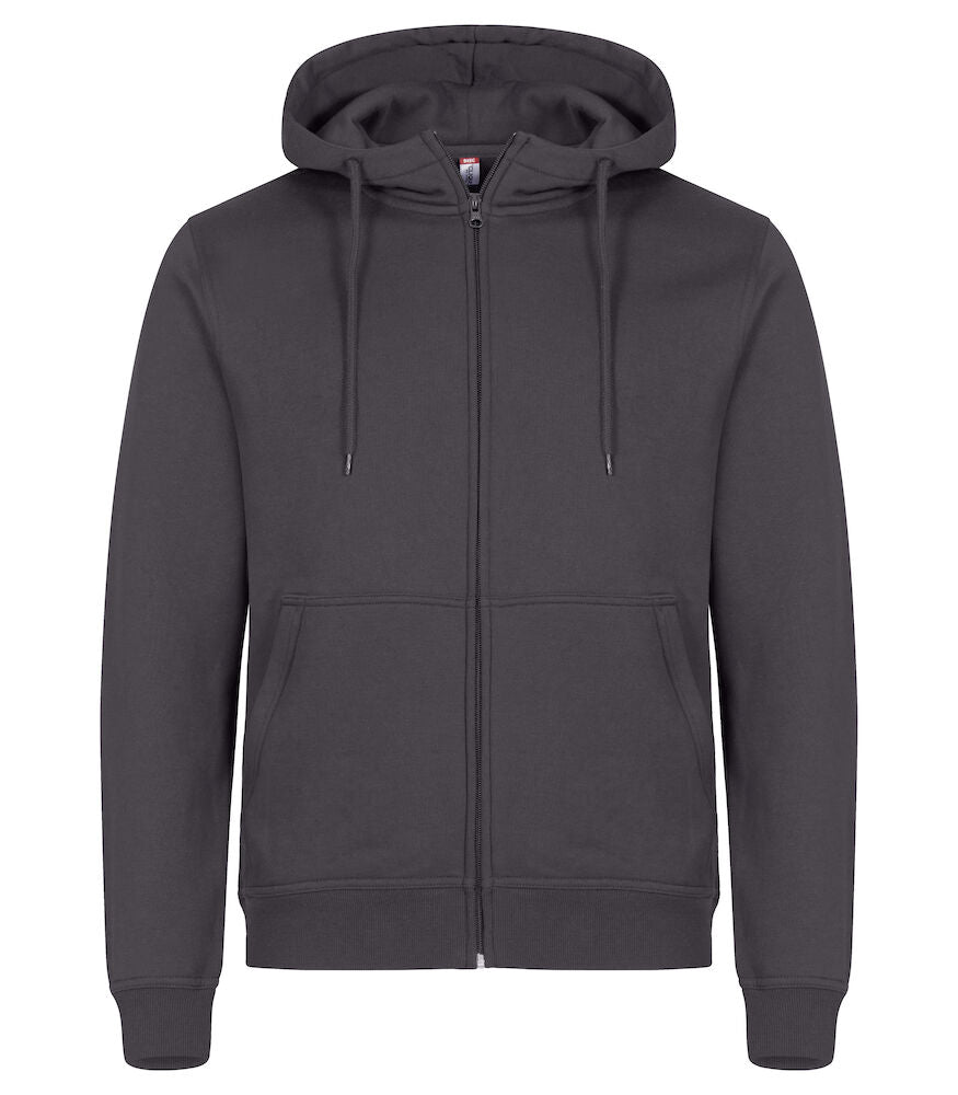 Clique Miami Hoody Full Zip, unisex. 4 väriä.