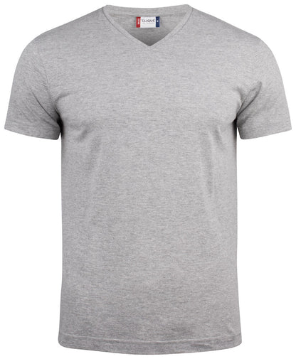 Clique Basic-T V-neck, Unisex. Useita värejä