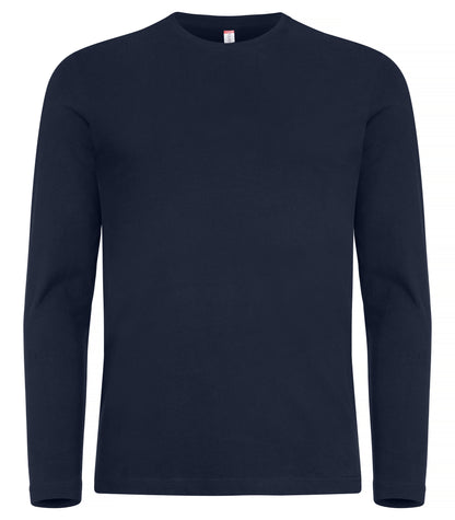 Clique Premium Fashion-T L/S, miesten pitkähiainen T-paita.