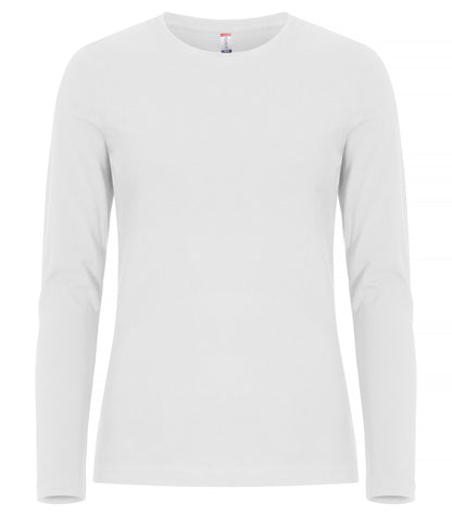 Clique Premium Fashion-T L/S, naisten pitkähiainen T-paita. (Useita värejä)