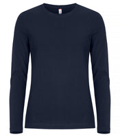 Clique Premium Fashion-T L/S, naisten pitkähiainen T-paita. (Useita värejä)