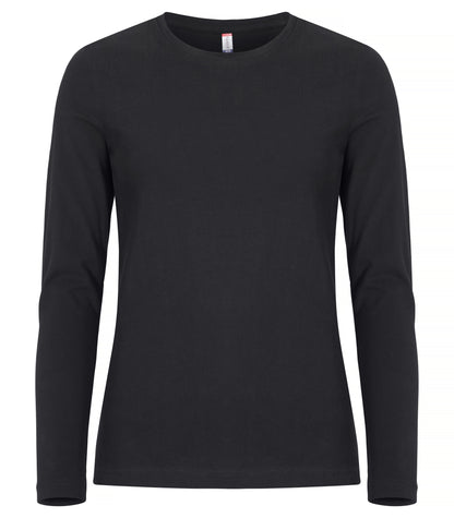 Clique Premium Fashion-T L/S, naisten pitkähiainen T-paita. (Useita värejä)