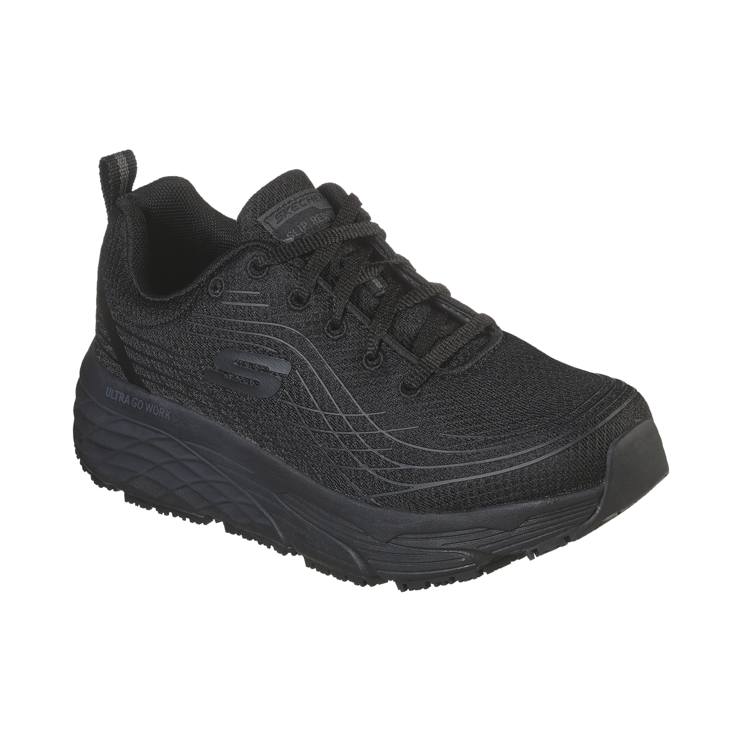 Skechers Max Cushioning Work Shoe women (Musta tai valkoinen)
