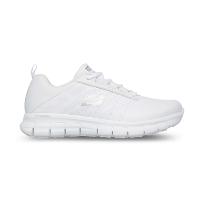 Skechers Sure Track Erath Work Shoe, naisten. Valkoiset tai mustat.