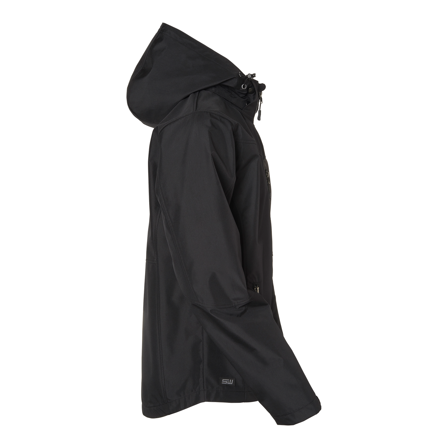 South West Jack Softshell Takki, musta ja harmaa.