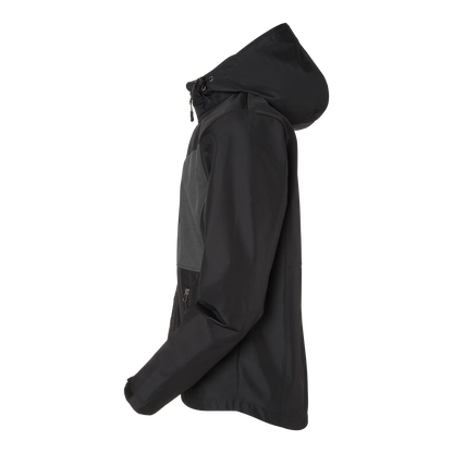South West Jack Softshell Takki, musta ja harmaa.