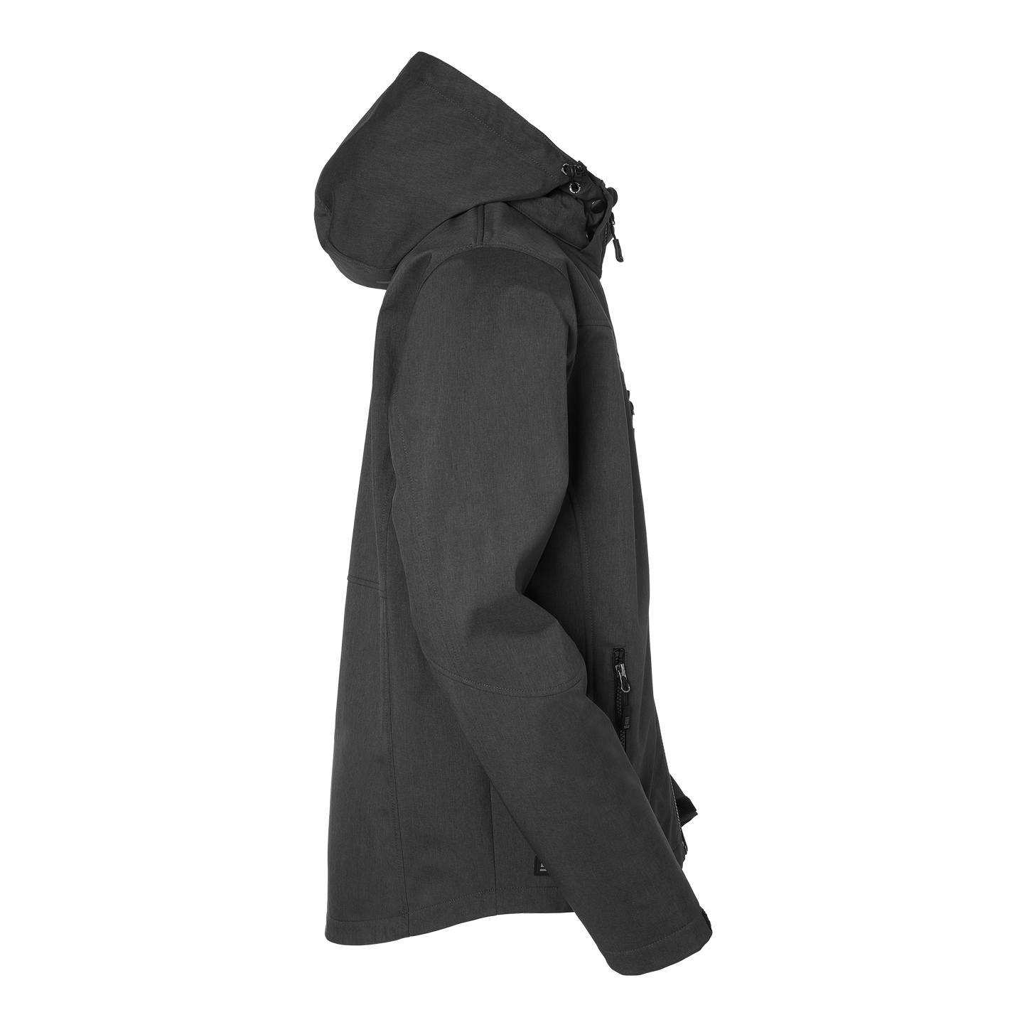 South West Jack Softshell Takki, musta ja harmaa.