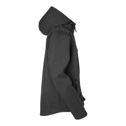 South West Jack Softshell Takki, musta ja harmaa.
