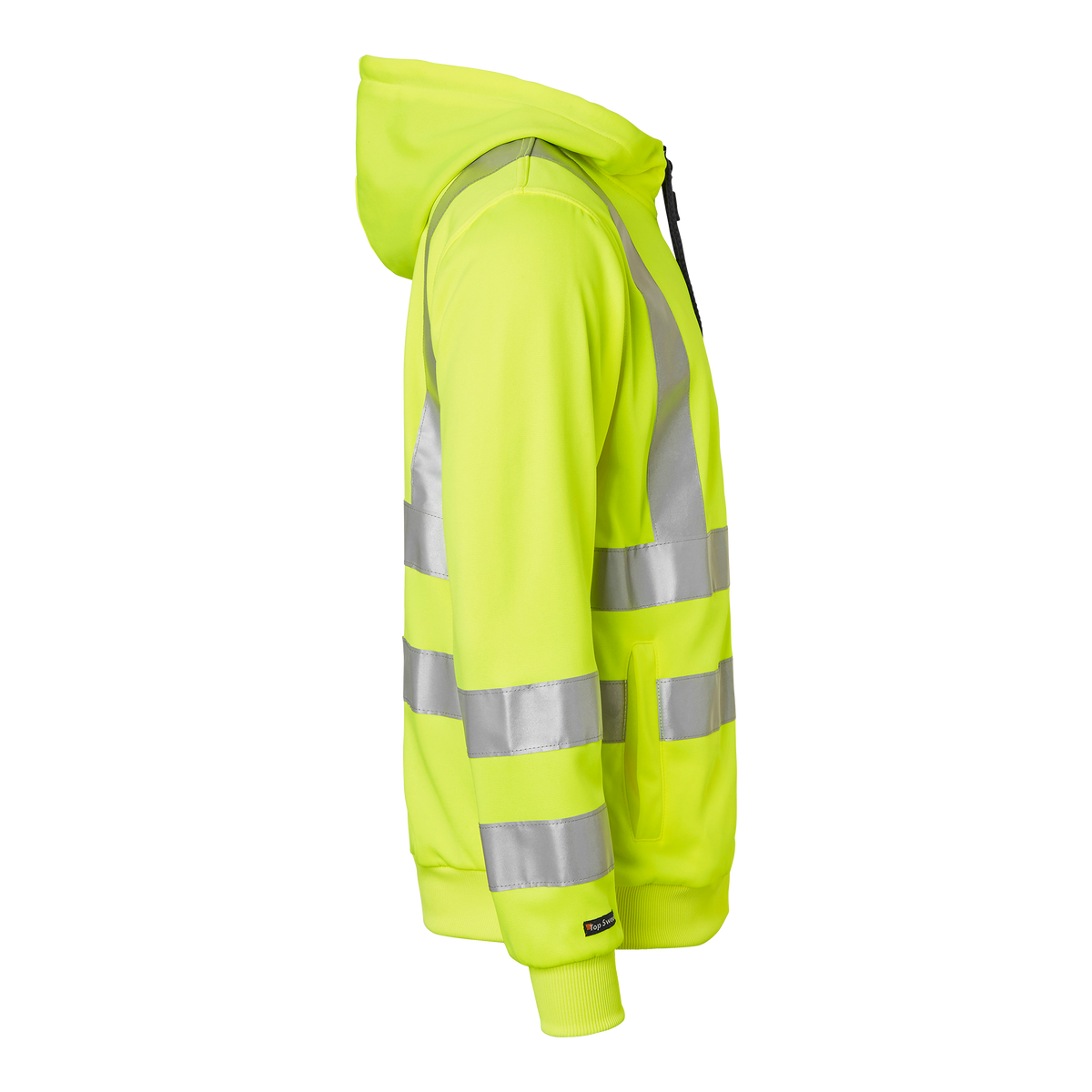 Top Swede 4429 Sweat, unisex. Erityisesti suunniteltu rakennus- ja teollisuusalan ammattilaisille. (Keltainen ja orannsi)