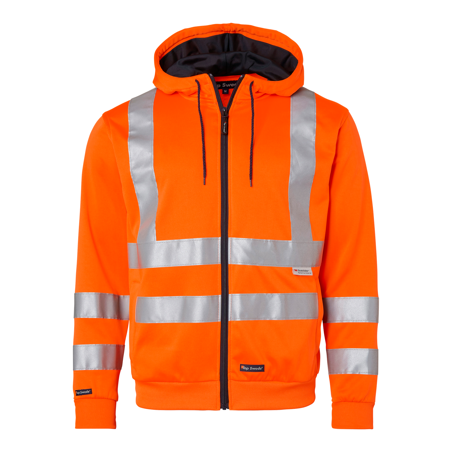 Top Swede 4429 Sweat, unisex. Erityisesti suunniteltu rakennus- ja teollisuusalan ammattilaisille. (Keltainen ja orannsi)