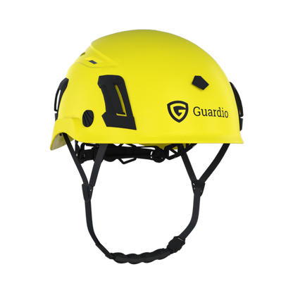 Guardio Armet Fluorescent Safety Helmet (Keltainen ja oranssi) Takuu 3 Vuotta
