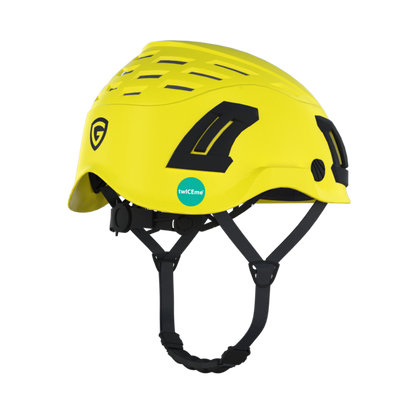 Guardio Armet Fluorescent Safety Helmet (Keltainen ja oranssi) Takuu 3 Vuotta