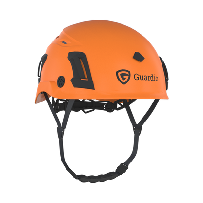 Guardio Armet Fluorescent Safety Helmet (Keltainen ja oranssi) Takuu 3 Vuotta