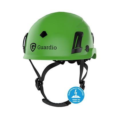 Armet Volt Safety Helmet, 3-vuoden takuu ja sähköeristetty. Paljon värejä.