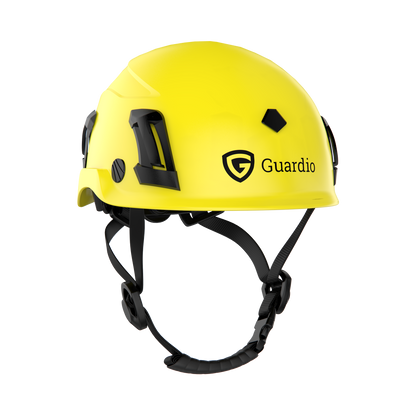 Guardio Armet Volt Fluorescent Safety Helmet Keltainen ja oranssi Takuu 3 Vuotta