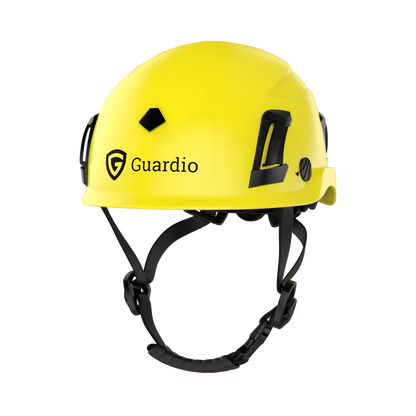 Guardio Armet Volt Fluorescent Safety Helmet Keltainen ja oranssi Takuu 3 Vuotta