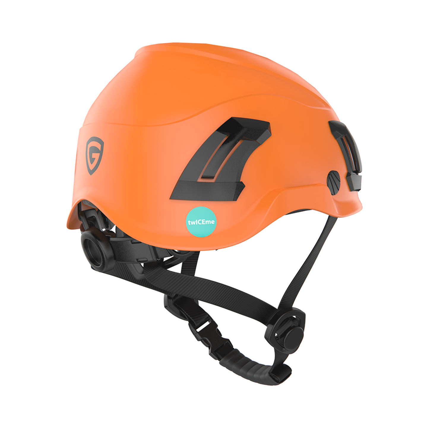 Guardio Armet Volt Fluorescent Safety Helmet Keltainen ja oranssi Takuu 3 Vuotta