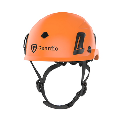 Guardio Armet Volt Fluorescent Safety Helmet Keltainen ja oranssi Takuu 3 Vuotta