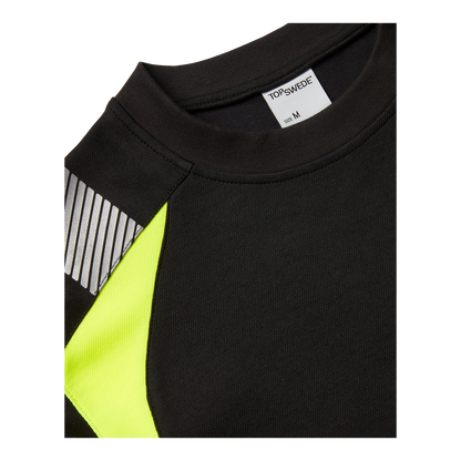 Top Swede 600 T-shirt Black/fluorescent yellow (914)