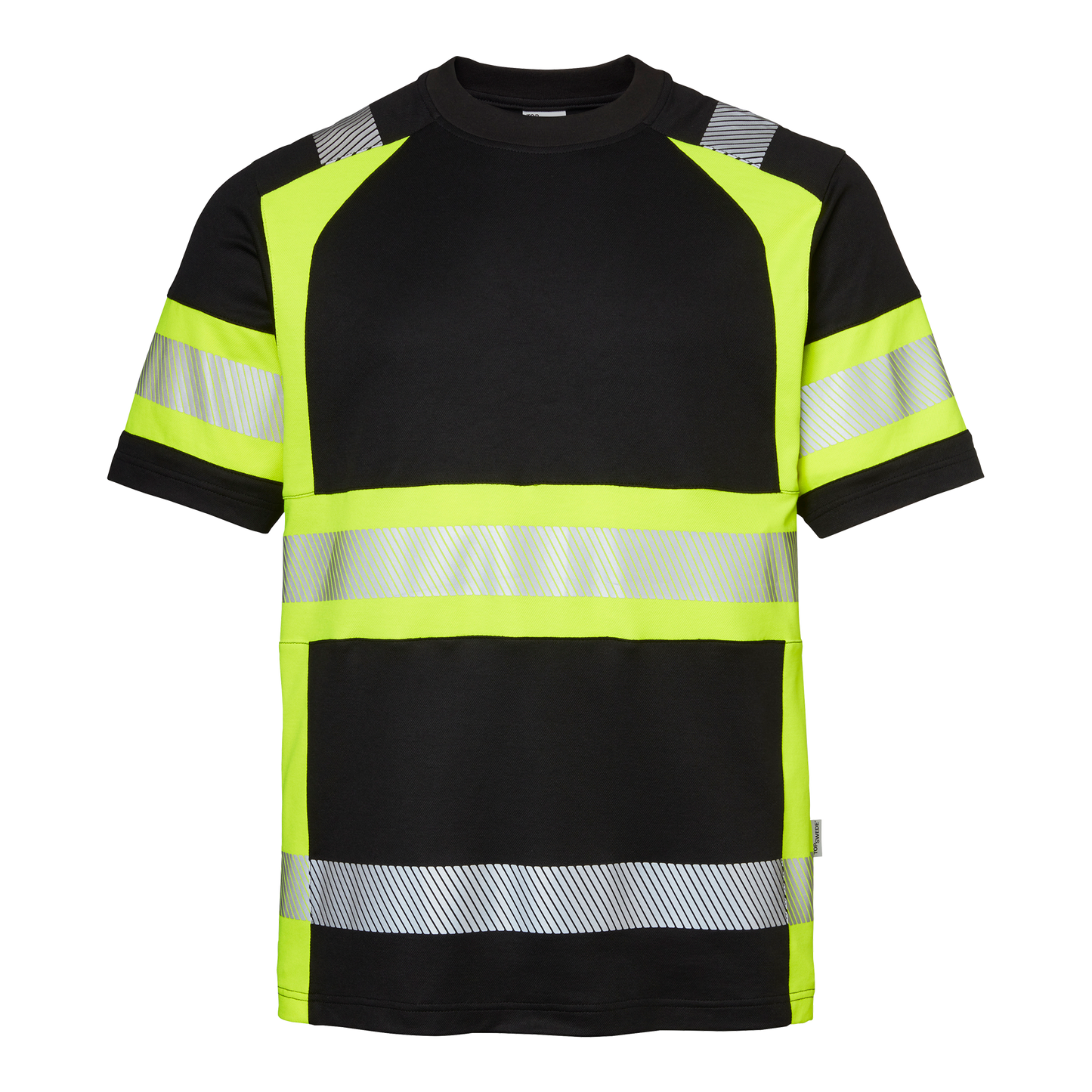 Top Swede 600 T-shirt Black/fluorescent yellow (914)