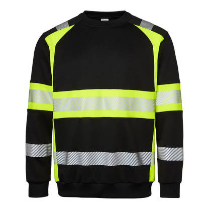 Top Swede 602 Sweat Black/fluorescent yellow (914)