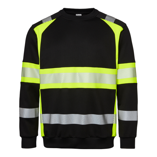 Top Swede 602 Sweat Black/fluorescent yellow (914)