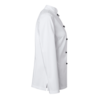 Elsa Chef's Coat w - Ammattilaisen Valinta Naiskokeille (Valkoisena ja mustana.)
