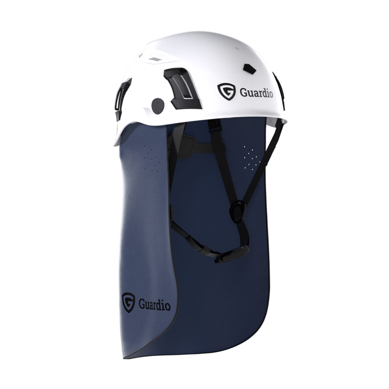 Guardio UV Neck Shield, tehokas kaulasuoja suojakypärään ☀️🛠️