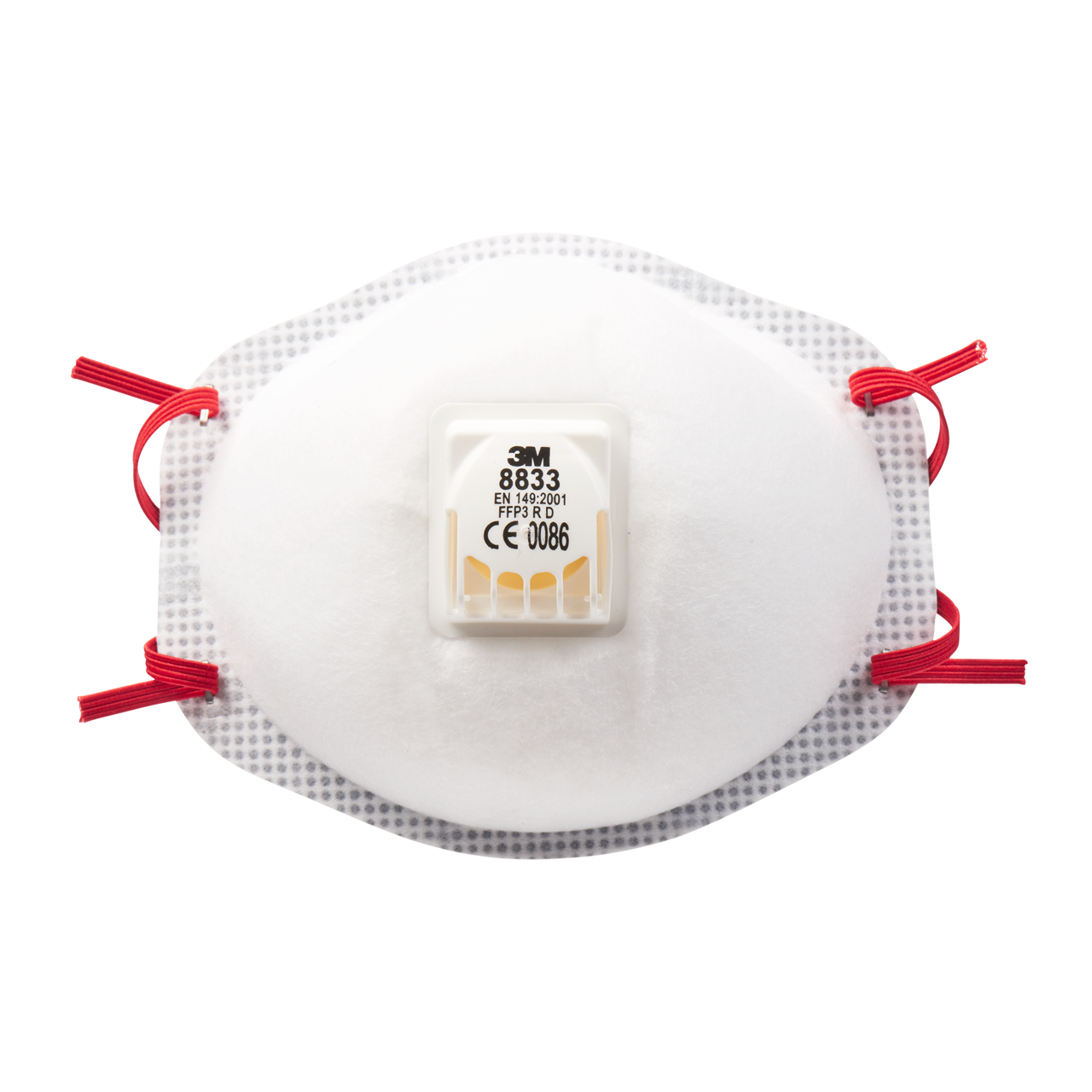 3M 8833 Disposable 10p Half Face Mask