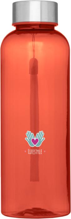 Bodhi 500 ml:n vesipullo, RPET - Läpinäkyvä. Alk. 25 kpl. painatuksella.