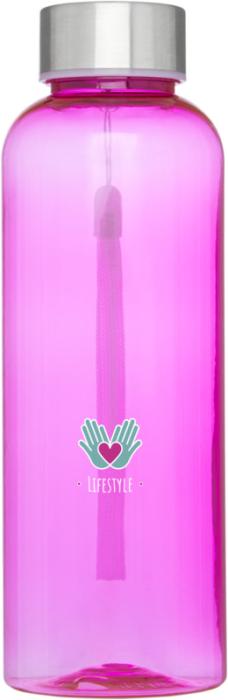 Bodhi 500 ml:n vesipullo, RPET - Läpinäkyvä. Alk. 25 kpl. painatuksella.