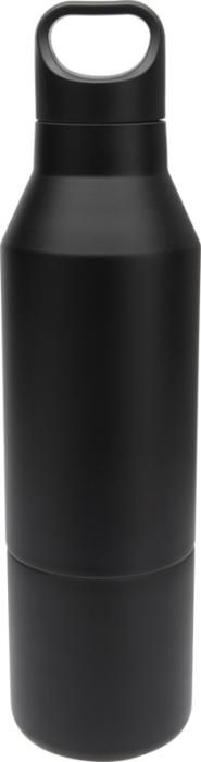 Odessy 600 ml:n RCS-sertifioitu termospullo ja 300 ml:n kuppi. Esim. 25kpl. 1-väri laserkaiverruksella.