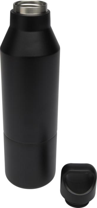 Odessy 600 ml:n RCS-sertifioitu termospullo ja 300 ml:n kuppi. Esim. 25kpl. 1-väri laserkaiverruksella.