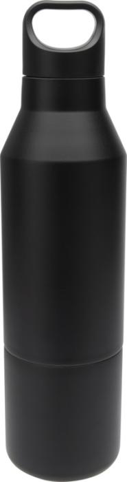 Odessy 600 ml:n RCS-sertifioitu termospullo ja 300 ml:n kuppi. Esim. 25kpl. 1-väri laserkaiverruksella.