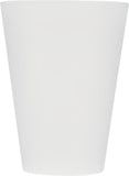 Glastonbury 300 ml:n kestokäyttöinen muovimuki - Frosted kirkas